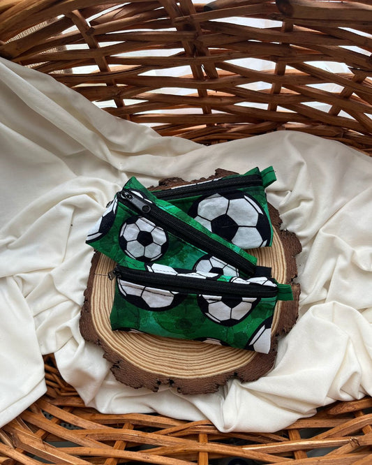 Soccerball Mini Keychain Pouch
