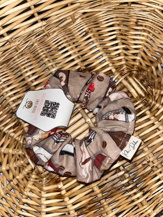 Coffee Lover Scrunchie