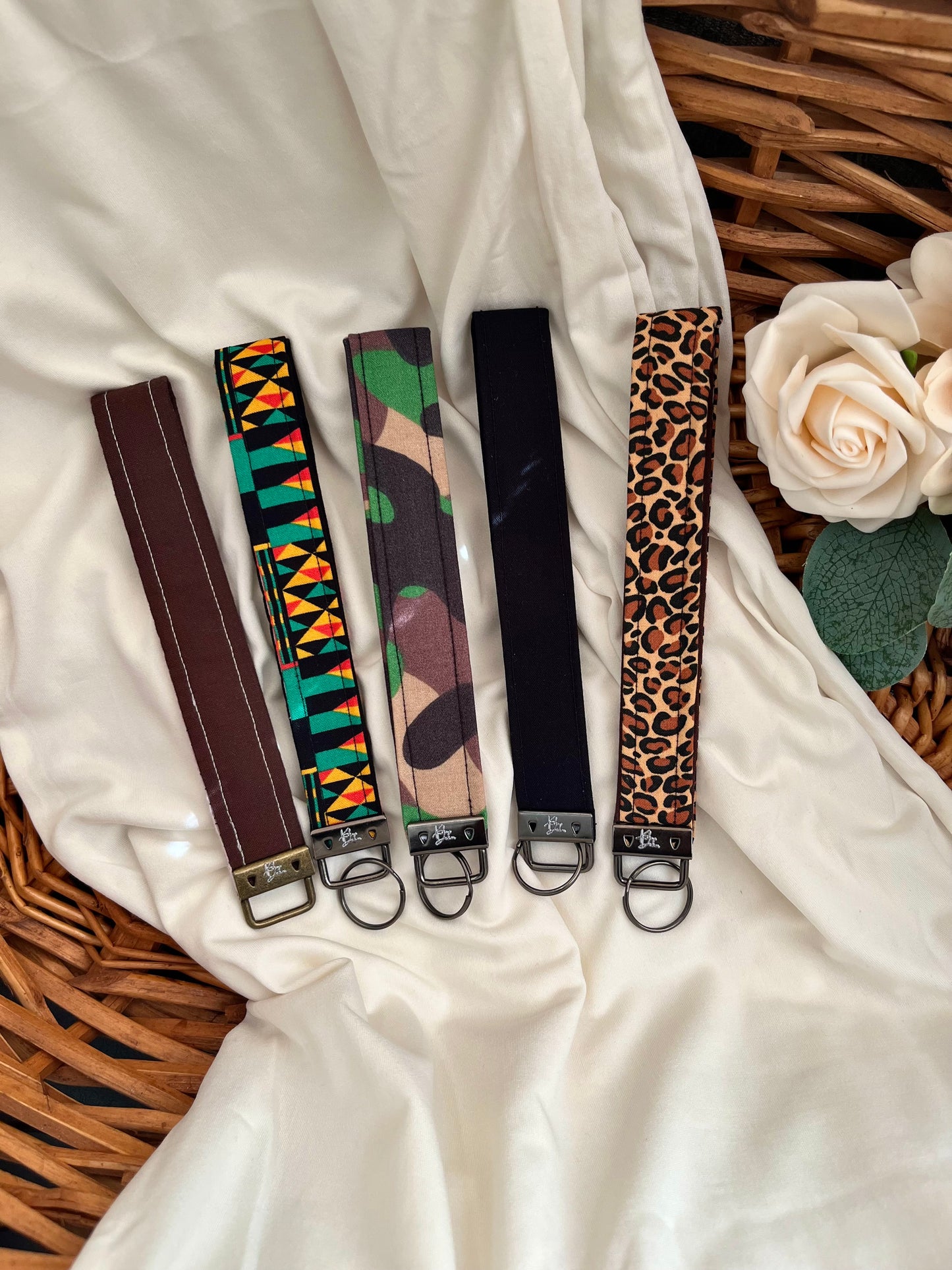 Camo Keychain Wristlet