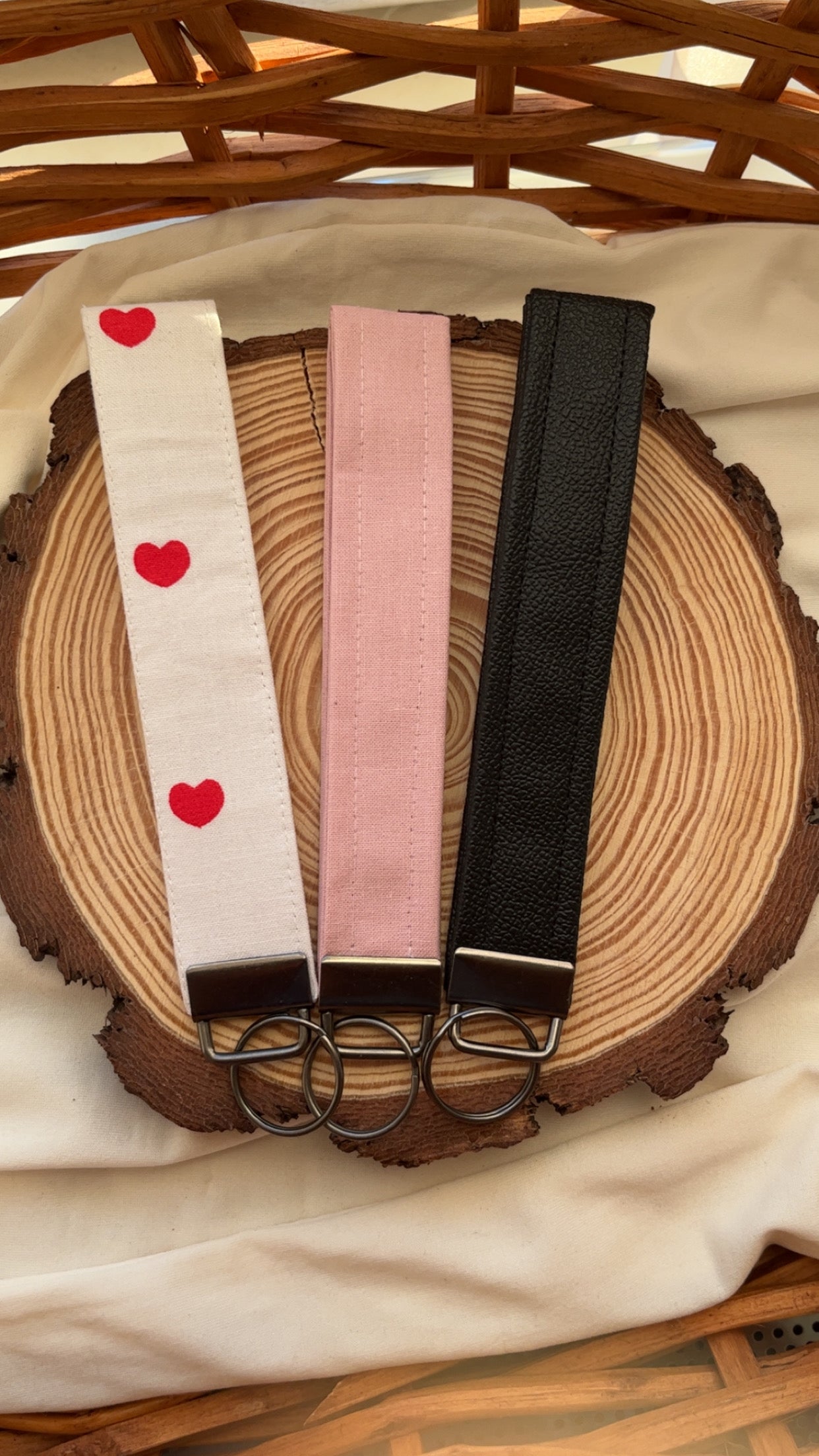 Pink and Pretty Keychain Wristlet