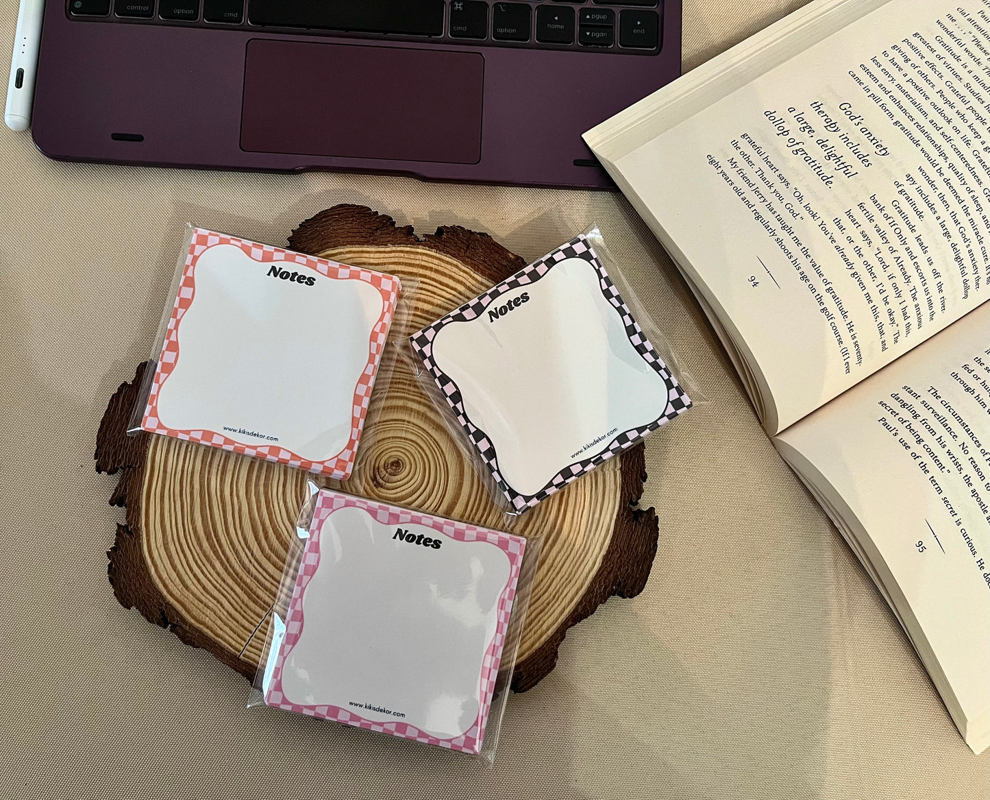 Checkered Notepad