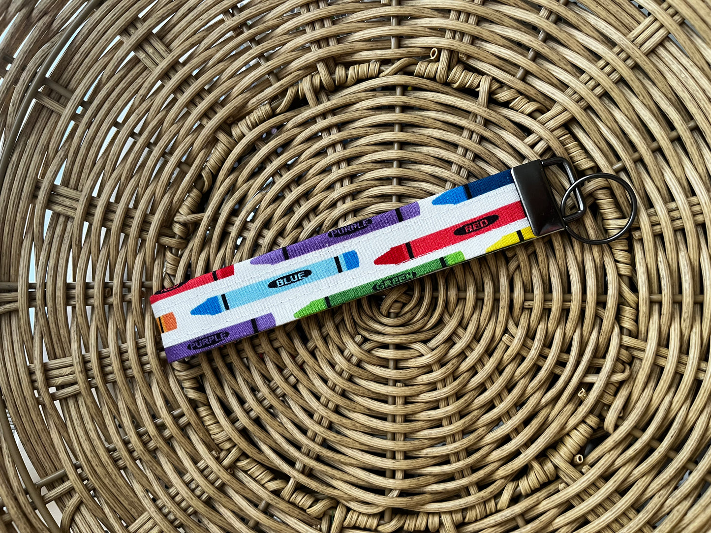 Crayon Keychain Wristlet