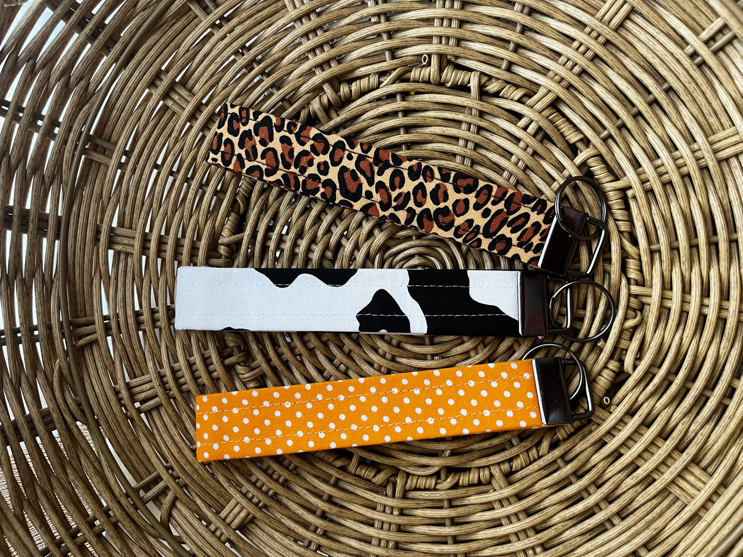 Cheetah Keychain Wristlet