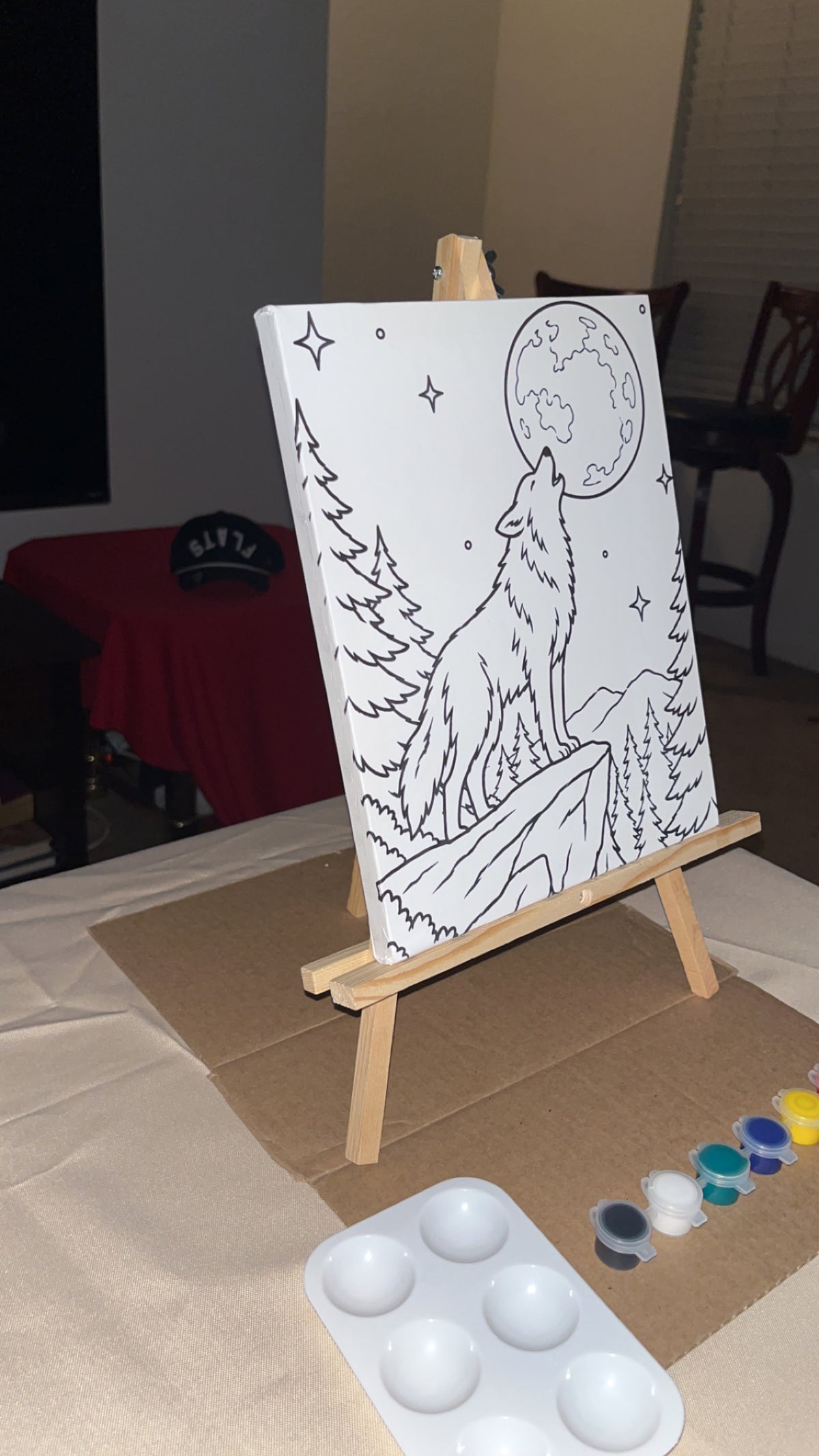 Howling Wolf Painting Kit