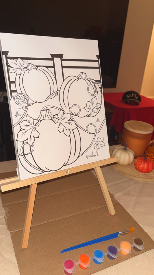 Pumpkin Patch Painting Kit