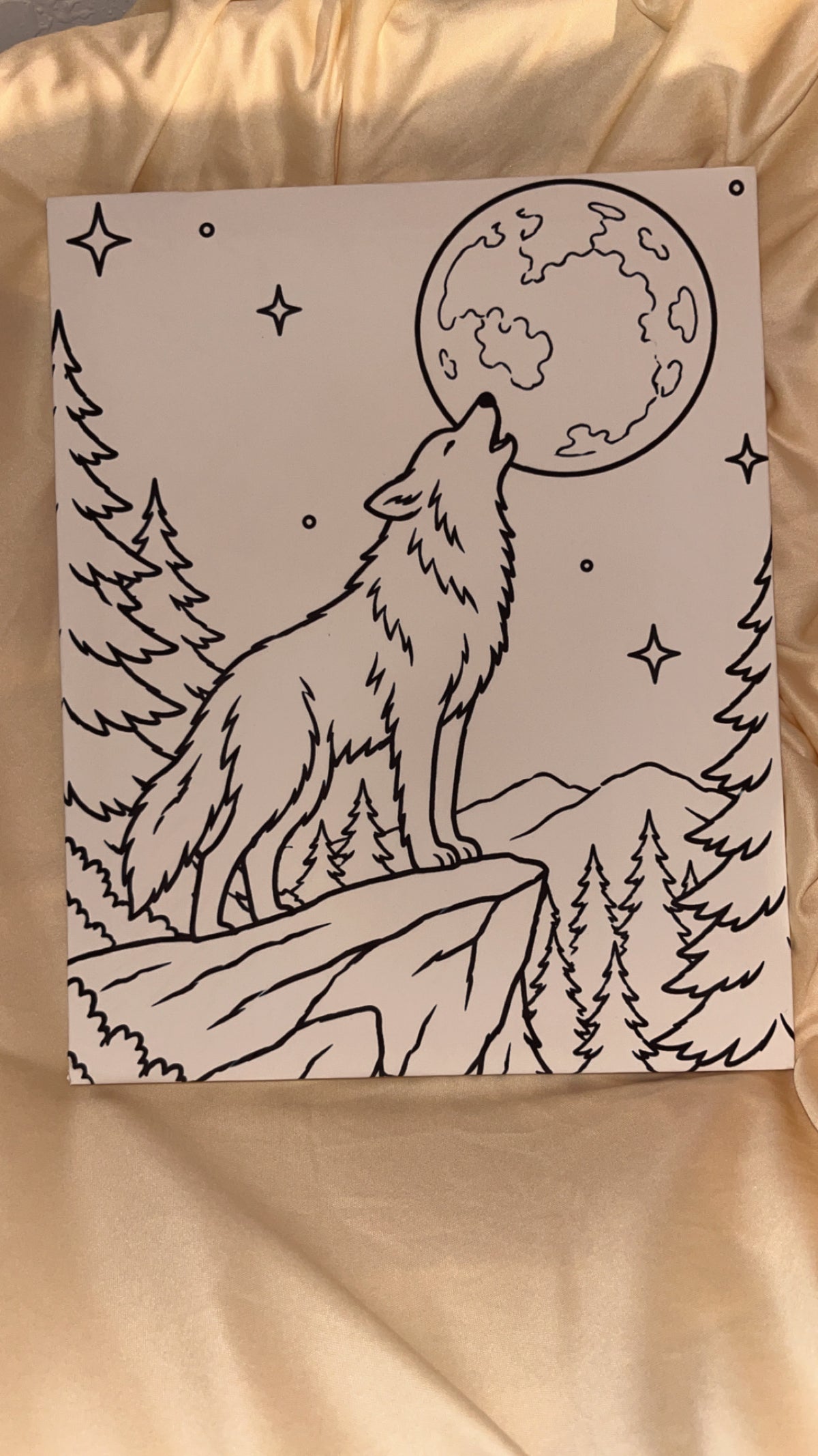 Howling Wolf Painting Kit