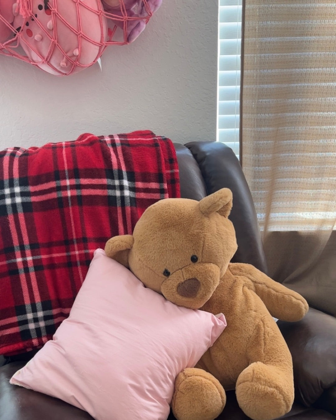 Pink and Pretty Throw Pillow