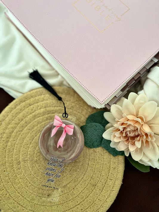 For I Know The Plans I Have For You Acrylic Bookmark