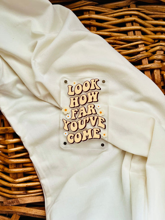 Look How Far You've Come Motivational Magnet