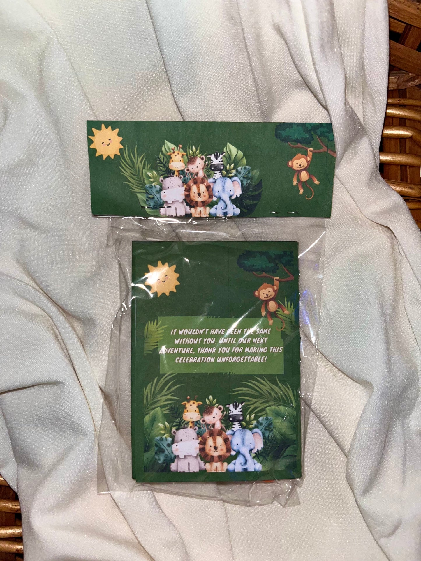 Safari Adventure Activity Booklet & Canva Topper Template | Fun Kids Birthday Party Favors | Jungle Themed Printable | Editable Templates